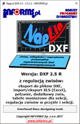 PDF: Cennik i zamówienie programu NapLin DXF 2.5 z regulacją zwisów licencje bezterminowe